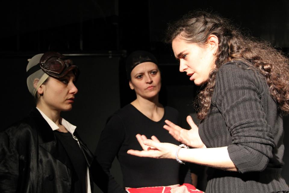 From left to right: Chiara D'Anna, Paola Cavallin, Emilia Teglia